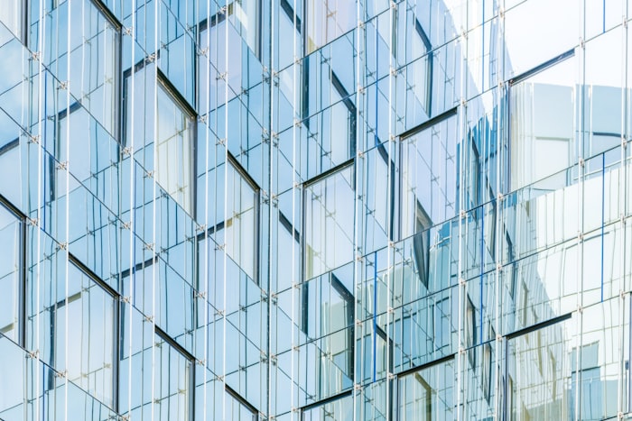 glass facade real